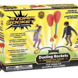 Stomp Rocket Dueling Super High Flying Rockets with Launch Pad- NIB